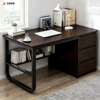 Bureau d'ordinateur en bois moderne, prix d'usine JIUSHUN, vente en gros, mobilier de bureau à domicile
