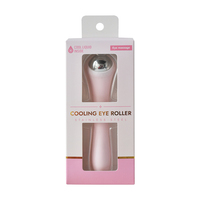 Rouleau de massage facial froid en acier inoxydable à marque privée pour les yeux, globes cryogéniques pour le soin des yeux et des cernes