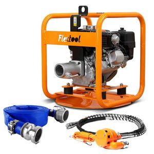 ชุดขับเคลื่อน Flextool FT201798-UNIT + FT201801-UNIT + ILFH20 (FDU-P2 + FP212G-6) 5.5 แรงม้า เบนซิน ซูเปอร์ไดรฟ์ยูนิต 6 เมตร พลาสติกอุตสาหกรรม OEM DIY - Product Image 1