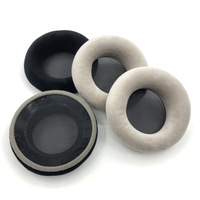 Coussinets d'oreille de remplacement pour AKG K601 K701 K702 Q701 K702 K612, en tissu velours respirant, anti-bruit