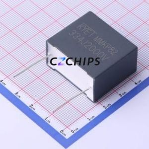 MMKP334J3F2701 Polypropylene Film <b>Capacitor</b> (CBB) Through hole Component (THT),P=27.5mm 330nF 5% 2kV - Product Image 1
