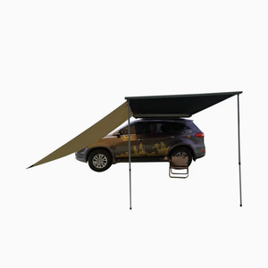 Meilleures ventes d'auvent semi-automatique SUV Truck Car Auvent imperméable en aluminium <span class=keywords><strong>avec</strong></span> LED <span class=keywords><strong>Tente</strong></span> <span class=keywords><strong>de</strong></span> <span class=keywords><strong>toit</strong></span> en toile moderne - Product Image 6
