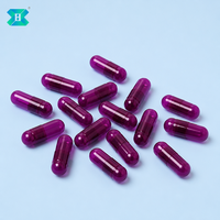 Capsules vides certifiées BRC en HPMC, tailles 000, 00, 0, 1, 2, 3, en coquilles végétales végétaliennes pour fabricants de produits nutraceutiques