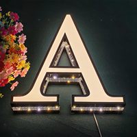 Letreros de la empresa, letras de canal de luz acrílica Led para exteriores, letrero de tienda Led con iluminación frontal acrílica 3D