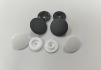 Remise directe d'usine grand couvercle de bouton pression en plastique personnalisable pour chemise vêtements de bébé bouton pression coloré