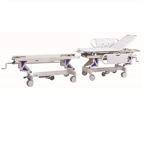 Patient Transfer Cart Emergency Rescue <strong>Lifting</strong> Hospital Use ABS Flat Cart Gastroscopy Examination <strong>Bed</strong> Model YK-TS002 1 Year - Product Image 3