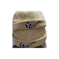 Gorra de melón unisex de PVC con diseño de Joker, estilo retro rizado, transpirable y con visera para el sol, venta al por mayor de fábrica.