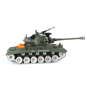 U.s. <span class=keywords><strong>M26</strong></span> <span class=keywords><strong>Pershing</strong></span> Pro โมเดลรถถังควบคุมระยะไกล1:18พร้อมฟังก์ชั่นลูกกระสุนไฟรบและระยะเวลาการเล่น60นาที - Product Image 2