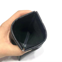 Ya610 Mini Pochette en Cuir Véritable pour Bijoux Femme (Boucles d'Oreilles, Bagues, Colliers) – Sac Magnétique Portable pour Filles, Porte-Monnaie