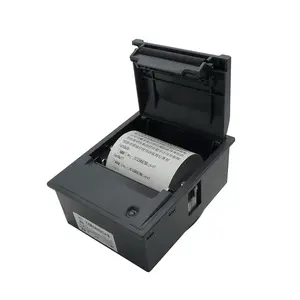 Thermische Kaartjesprinter 58Mm Paneelbevestiging Thermische Printer Voor Het Afdrukken Van HCC-EB58