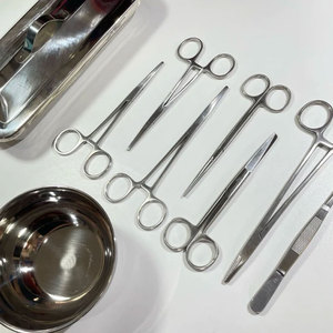 Kit de chirurgie mineure manuel de haute qualité, best-seller, en acier inoxydable, instruments chirurgicaux approuvés, petits ensembles de pansements chirurgicaux - Product Image 5