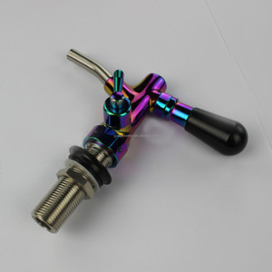 GB Hot GB Robinet de police de bière coloré avec compensateur pour corps en laiton de style européen Homebrew - Product Image 3