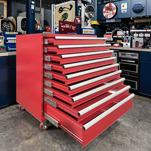 150kg Cajón Carga <span class=keywords><strong>Taller</strong></span> de metal Herramienta grande Carro Gabinetes de metal Carro de <span class=keywords><strong>trabajo</strong></span> mecánico Gabinete grande De Herramientas - Product Image 2