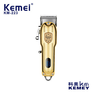Cortadora de Pelo Profesional Kemei Km-223, Cuerpo Metálico Eléctrico con Pantalla Digital para Hombres y Mascotas - Product Image 3