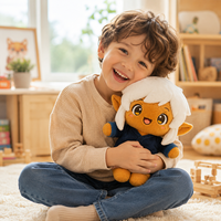 Nouvelle poupée en peluche personnalisée avec des designs personnalisés, taille sur mesure avec divers costumes pour les fans d'artistes, service d'échantillonnage rapide pour peluches personnalisées
