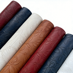 Campioncino Gratuito: Borsa Cosmetica e Custodia per Cellulare in Pelle Sintetica PU Goffrata con Fiori Retrò Lavorati a Maglia, Resistente all'Abrasione - Product Image 5