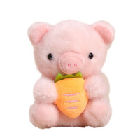 Zittend fruit-houdend dierenhangertje internet-beroemd schattig lief bamboe-knuffelende beer pluche speelgoed polyester 31-50cm