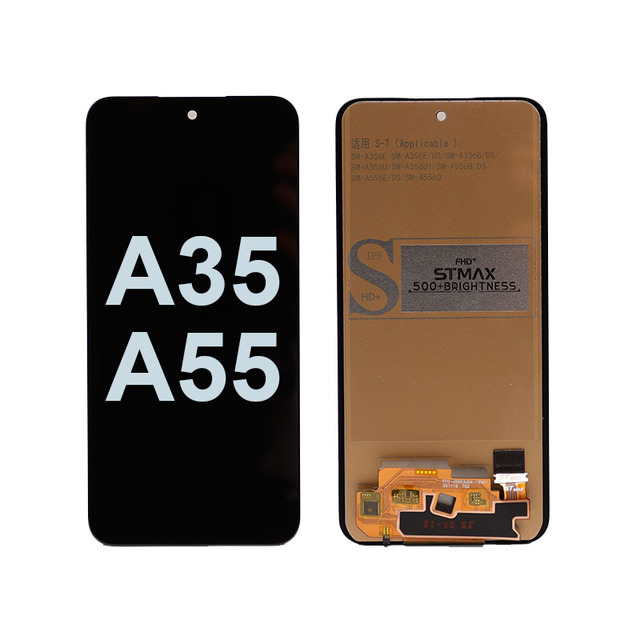 Anfyco 6.6 Inch LCD Screen for Samsung Galaxy A35 A55 Incell Display Touch High Brightness Fast Response a Grade