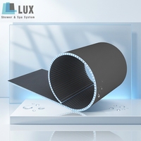 Panneau de support flexible en fibre de verre LUX pour carrelage courbé, pour salle de bain et cuisine, design européen