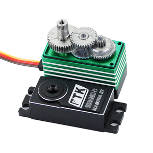 Mô-tơ không chổi than bánh răng kim loại PTK 9835 MG-D 35kg mô-men xoắn cao 36kg, <span class=keywords><strong>servo</strong></span> tiêu chuẩn UAV, <span class=keywords><strong>servo</strong></span> điều khiển từ xa ô tô cho máy bay cánh cố định, sản xuất tại nhà máy - Product Image 6