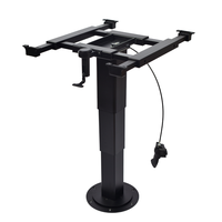 HEYRV-Pied de table pneumatique pour camping-car, avec rotation à 360 degrés vers le haut et vers le bas, pour camping-car, caravane et camping-car