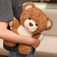 Sac à dos en peluche ours mignon Kawaii, sac à bandoulière doux en sherpa pour enfants, cadeau personnalisé en gros