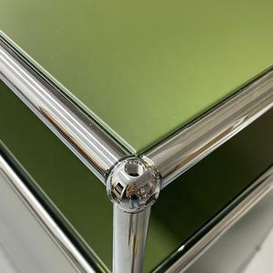 خزانة غرفة معيشة حديثة متعددة الوظائف لتجميع رفوف من الفولاذ المقاوم للصدأ للمنزل - Product Image 4