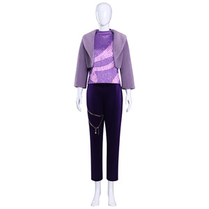 <span class=keywords><strong>Disfraz</strong></span> de Oveja Peluda de Zootopia 2 para Adultos, Vestido de Ballet de Verano con Piel de Gacela, Seda/Paño Morado - Product Image 5