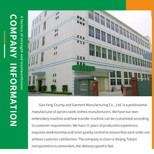 Tablier sans manches réglable en polyester et coton léger à rayures avec poches, durable pour la maison, la cuisine, les restaurants, la restauration rapide, les hôtels - Product Image 3