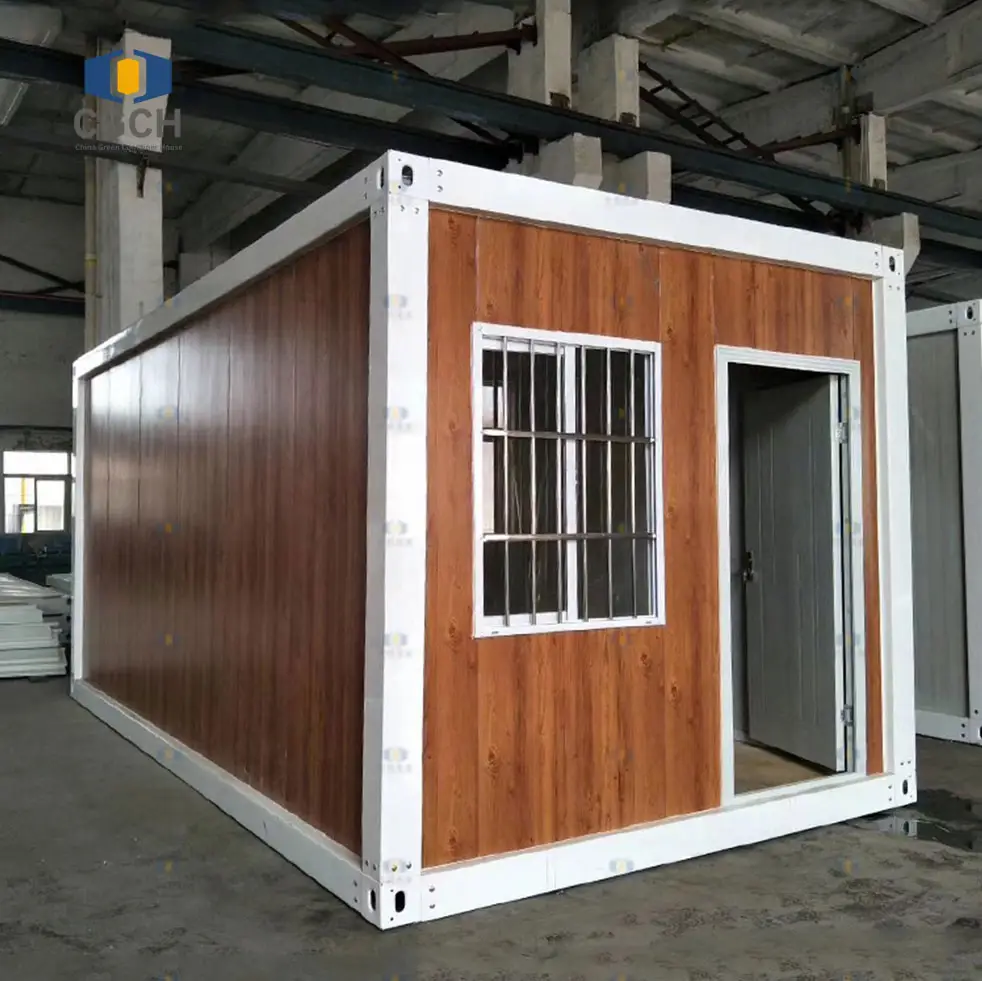 CGCH DDP Low Price Light Steel 20ft Flat Pack Container House Prefab Container Camping Homes Detachable Container House