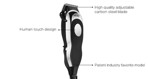 Kit de Cortadora de Pelo HTC CT-617, la <span class=keywords><strong>Mejor</strong></span> Cortadora de Pelo <span class=keywords><strong>y</strong></span> Recortadora de <span class=keywords><strong>Barba</strong></span>, las Mejores Cortadoras de Pelo para Hombre - Product Image 3