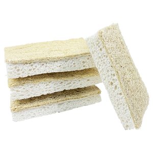 Esponja de Celulosa Comercial para Limpieza, Material de Luffa Absorbente, Esponja de Cocina Ecológica Reutilizable, Estropajo de Pulpa de Madera - Product Image 1