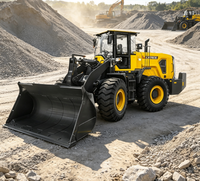 Chargeuse sur pneus grande taille LH70 de Chine, poids opérationnel 23300 kg, norme d'émission CN Stage III, pour le déblaiement de charges volumineuses sur chantier