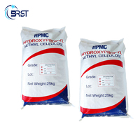 Poudre HPMC épaississante pour admixtures de gypse de qualité industrielle, pureté élevée 99,5%, marque Bairuisite, prix usine