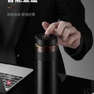 ขวดน้ำสแตนเลส 316 พร้อมที่กรองชา แก้วน้ำ ขวดน้ำพร้อมที่ชงชา - Product Image 2