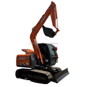 Excavatrices Hitachi ZX70 d'occasion de haute qualité, en excellent état, disponibles à Shanghai, capacité de la benne de 10 tonnes et 0,5 m³. - Product Image 1