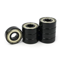 Roulements à billes à gorge profonde en acier chromé bon marché pour skateboard 608ZZ/608RS/608 ABEC-7 double rangée lubrifiés à la graisse 8 pièces/ensemble en caoutchouc