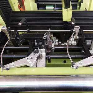 ポケットニードル織機付きカーテンテープ10cm卸売色付き自己粘着包帯織機弾性バンド細いテープ製造機 - Product Image 2