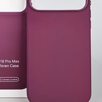 RUITE Vente en gros Étui magnétique 2-en-1 en tissu technique tissé pour iPhone 18 Pro Series, découpe de logo personnalisée, OEM ODM disponible