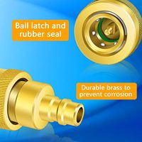 Adaptateur R1234yf vers R134a, adaptateur rapide R1234YF, connexion réglable haute et basse pression, raccord rapide R134a