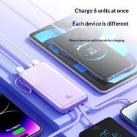 Kit de charge étanche sans batterie (boîtier + carte mère) – Charge rapide 66W, batterie externe portable avec câble intégré, super grande capacité