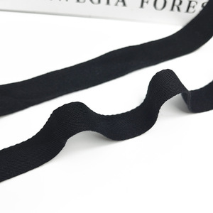 32 Count Pure Cotton Webbing Black Striped Garment <b>Binding</b> <b>Tape</b> For Apparel And Home Textile Use - Product Image 4