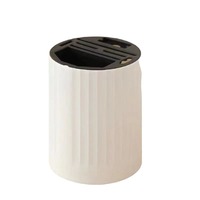 Accessoires d'organisateur de cuisine Étagère rotative en plastique Stockage de cuisine peu encombrant à 360 degrés