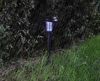 Lumière solaire imperméable de tueur de moustique de LED extérieure pour la cour pelouse jardin terrasse camping et verger