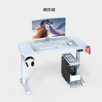 Bureau de jeu de nouvelle génération avec hauteur réglable et accessoires de jeu intégrés pour une configuration de jeu complète