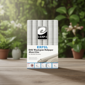 Papier peint imitation bois Erpsl 45cm X 2m en rouleau pour la décoration murale - Product Image 1