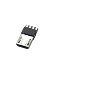 Conector Micro USB macho de 5 pines y 4 pines de alta calidad de fábrica