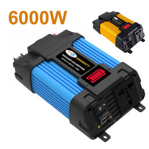 Onduleur 6000W sans interruption 12V 220V 12V 230V onde sinusoïdale Pure modifiée Sin Wave avec chargeur de voiture alimentation 500W <span class=keywords><strong>PowerBank</strong></span> - Product Image 2