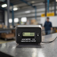 Compteur horaire numérique industriel Jucro | Compteur de temps de fonctionnement cumulatif étanche pour moteurs de machines Chine