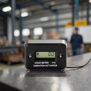 Đồng hồ đo giờ kỹ thuật số công nghiệp Jucro |   Bộ đếm thời gian hoạt động tích lũy không thấm nước cho động cơ máy móc Trung Quốc - Product Image 2